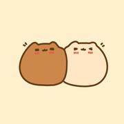 two smol capybaras